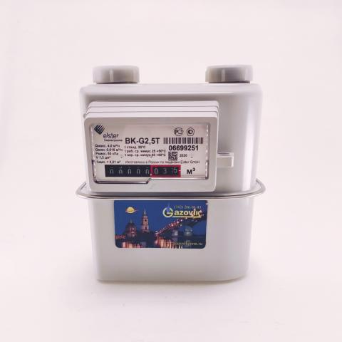 Счетчик газа ВК - G2,5Т (левый) - термокоррекция