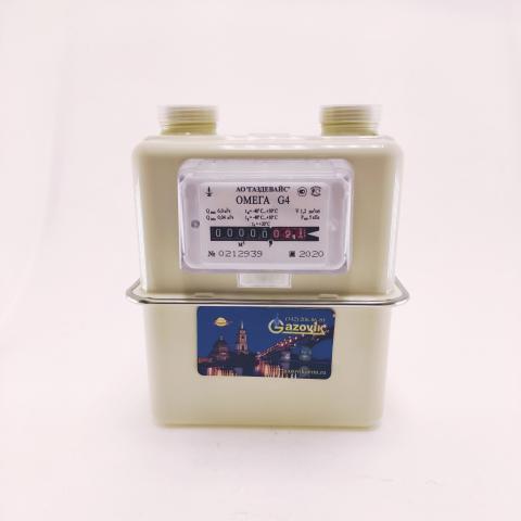 Счетчик газа ОМЕГА- G 4 (левый)  - термокоррекция