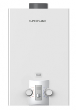 Газовая колонка Superflame SF0320 10л бел/серебристый