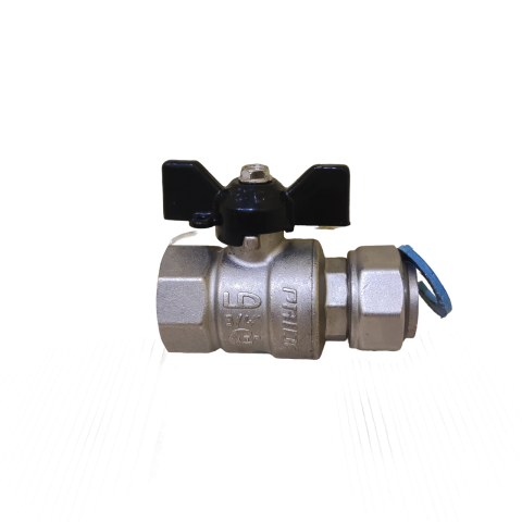 Кран шаровый лат. LD Ду-20 ВН-ВН с американкой Кран шаровый лат. LD Ду-20 ВН-ВН с американкой