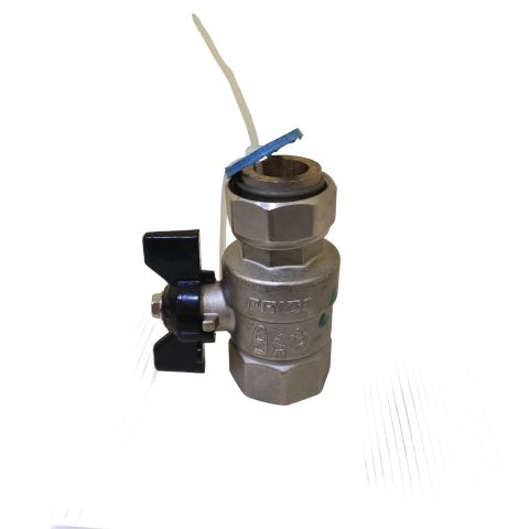 Кран шаровый лат. LD Ду-20 ВН-ВН с американкой Кран шаровый лат. LD Ду-20 ВН-ВН с американкой