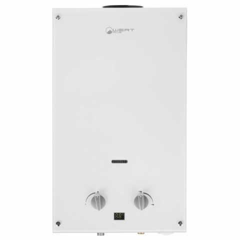 Водонагреватель газовый проточный WertRus 10 EG White Glass