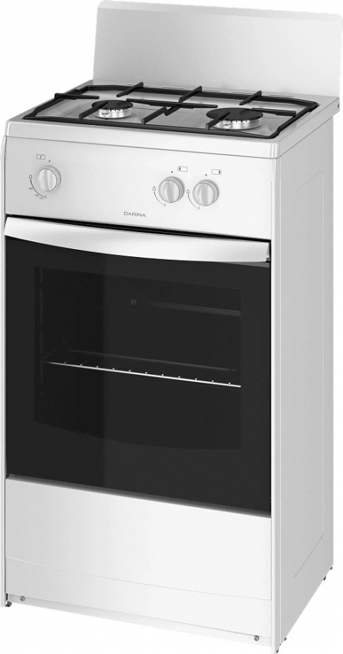 Плита газовая Дарина 1AS GM 522 001 W 2-х (конфорочн.) Плита газовая Дарина 1AS GM 522 001 W 2-х (конфорочн.)