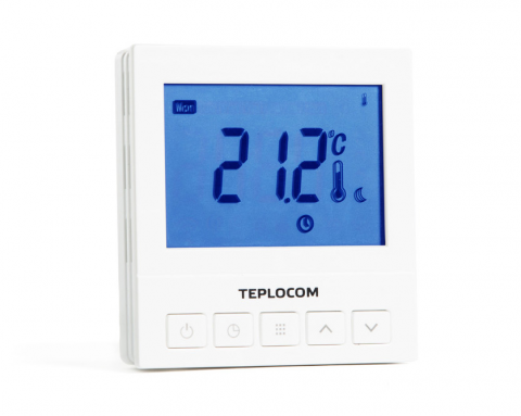 Термостат комнатный Teplocom TS-Prog-220/3A для теплых полов