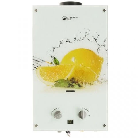 Водонагреватель газовый проточный WertRus 10 EG Lemon