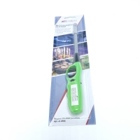 Зажигалка пьезо СОКОЛ СК-302W с гибким стержнем (зеленый)