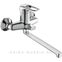 Смеситель для ванны хром HAIBA HB 2204 (однорычажный)